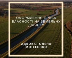Оформление права собственности на земельный участок