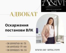 Адвокат. Оскарження постанови ВЛК